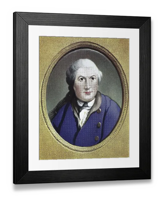 Framed Print : David Garrick, 19 February 1717