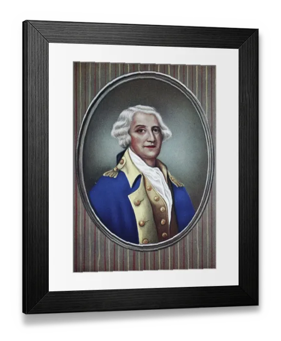 Framed Print : George Washington, February 22
