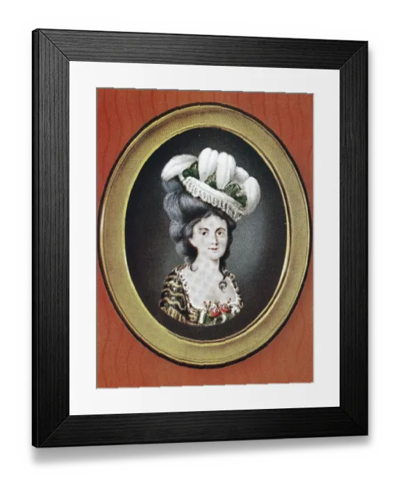 Framed Print : Jeanne Becu, Comtesse du Barry Framed Print : Jeanne Becu, Comtesse du Barry
