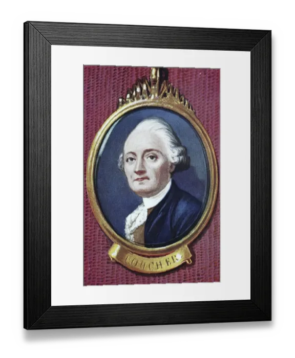 Framed Print : Francois Boucher, 29 September 1703 Framed Print : Francois Boucher, 29 September 1703