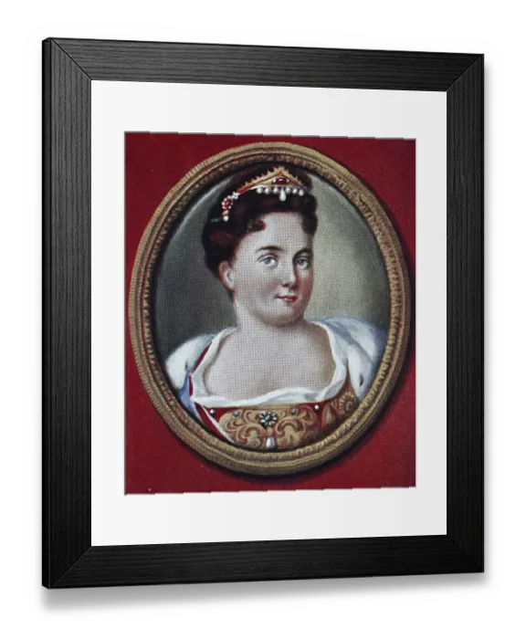 Framed Print : Catherine I, Yekaterina I Alekseyevna Framed Print : Catherine I, Yekaterina I Alekseyevna