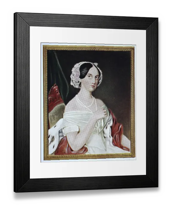Framed Print : Grand Duchess Olga Nikolaevna of Russia