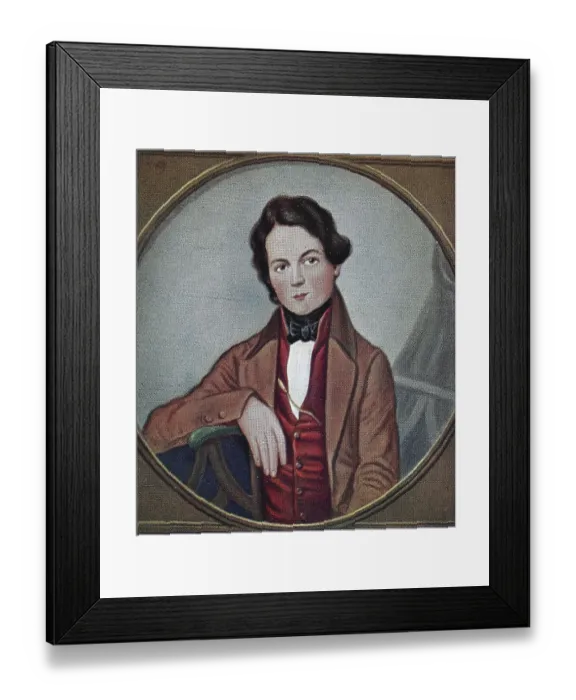 Framed Print : Robert Schumann, 8 shore clingfish (1810)
