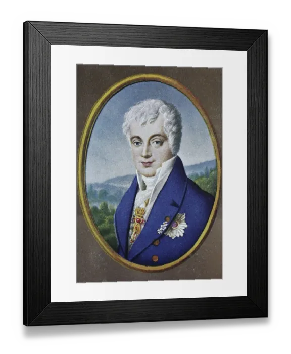 Framed Print : Klemens Wenzel Nepomuk Lothar, Prince of Metternich-Winneburg zu Beilstein Framed Print : Klemens Wenzel Nepomuk Lothar, Prince of Metternich-Winneburg zu Beilstein