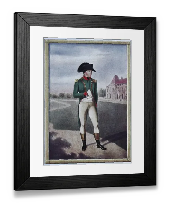 Framed Print : Napoleon Bonaparte was a French statesman and military leader Framed Print : Napoleon Bonaparte was a French statesman and military leader