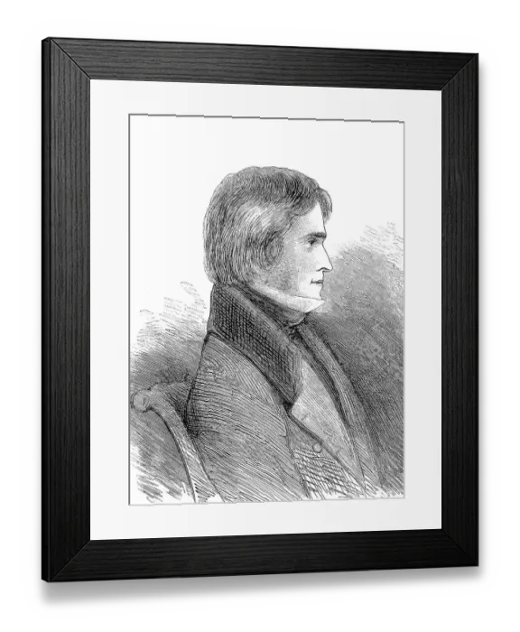 Framed Print : John Aitken Carlyle, 1801-1879 Framed Print : John Aitken Carlyle, 1801-1879