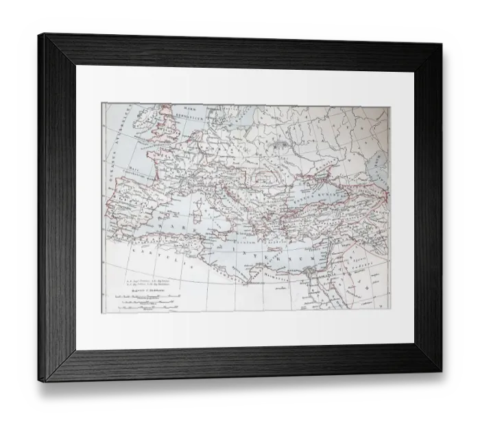 Framed Print : The Roman Empire under Emperor Trajan Framed Print : The Roman Empire under Emperor Trajan