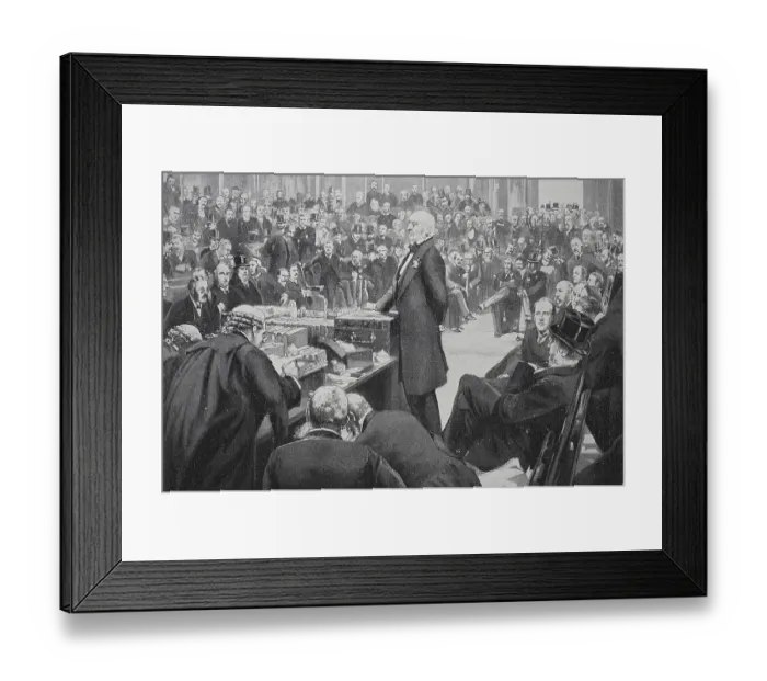 Framed Print : William Ewart Gladstone, 29 December 1809 Framed Print : William Ewart Gladstone, 29 December 1809