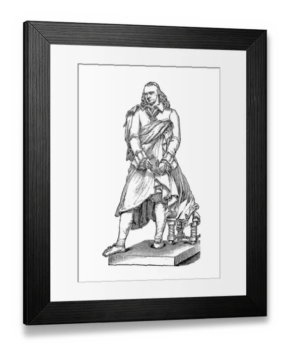 Framed Print : Pierre Corneille, 6 June 1606 - 1 October 1684