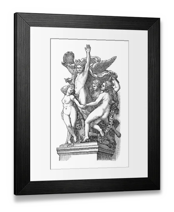 Framed Print : The Dance for the Garnier Opera House Framed Print : The Dance for the Garnier Opera House