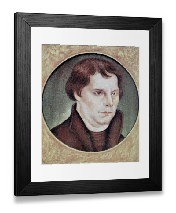 Framed Print : Martin Luther, German theology professor Framed Print : Martin Luther, German theology professor