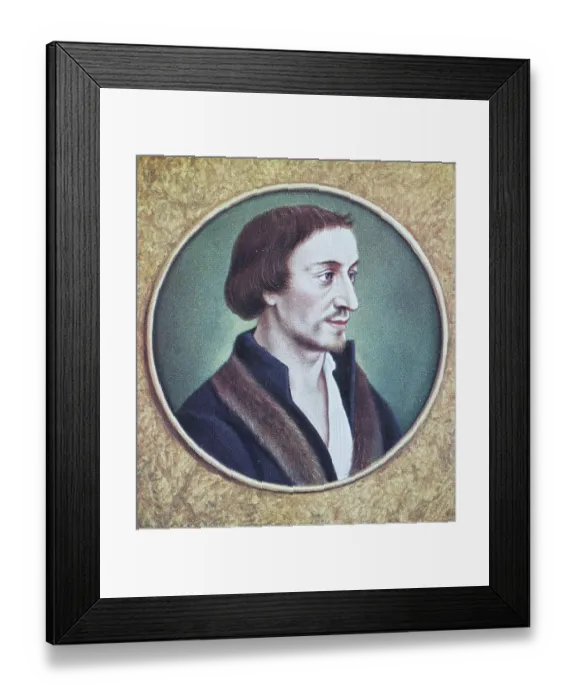 Framed Print : Philip Melanchthon, born Philipp Schwartzerdt