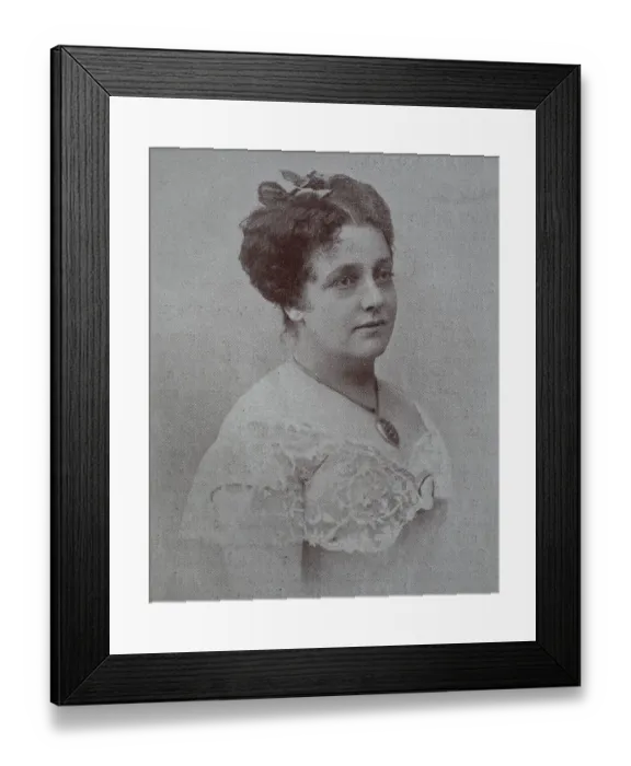 Framed Print : Helene Hartmann nee Schneeberge