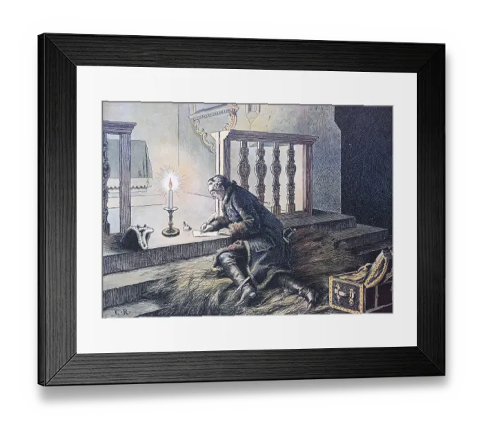 Framed Print : Frederick the Great, Frederick II 1712 Framed Print : Frederick the Great, Frederick II 1712
