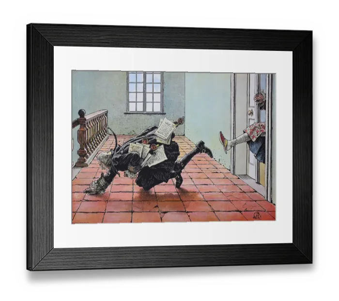 Framed Print : Seven Years War, between 1756 and 1763