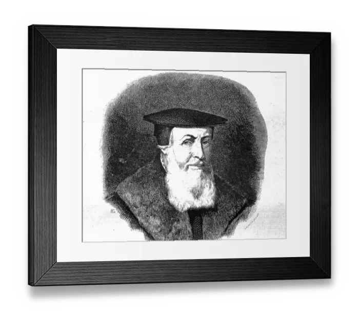 Framed Print : Johannes Gensfleisch zum Laden zum Gutenberg