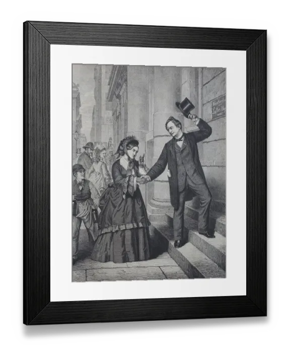 Framed Print : Minona Frieb-Blumauer, 1816 to 1886 Framed Print : Minona Frieb-Blumauer, 1816 to 1886