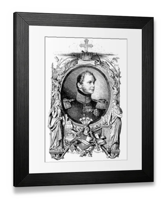 Framed Print : Frederick William IV 1795-1861 Framed Print : Frederick William IV 1795-1861
