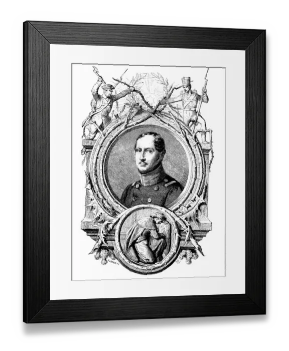 Framed Print : Frederick William III 1770-1840