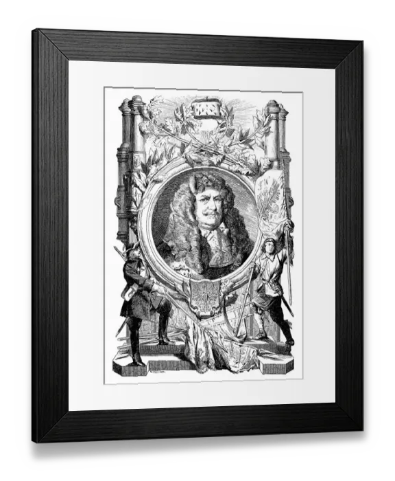 Framed Print : Frederick William of Brandenburg