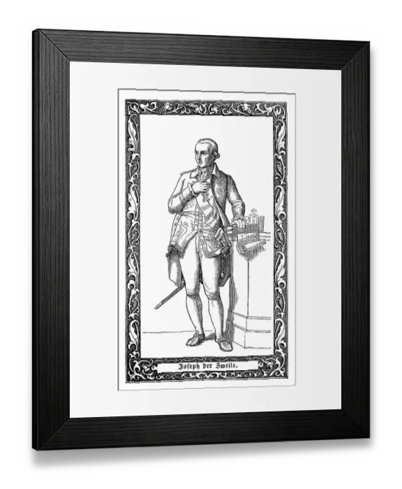 Framed Print : Joseph II. 1741-1790 Framed Print : Joseph II. 1741-1790