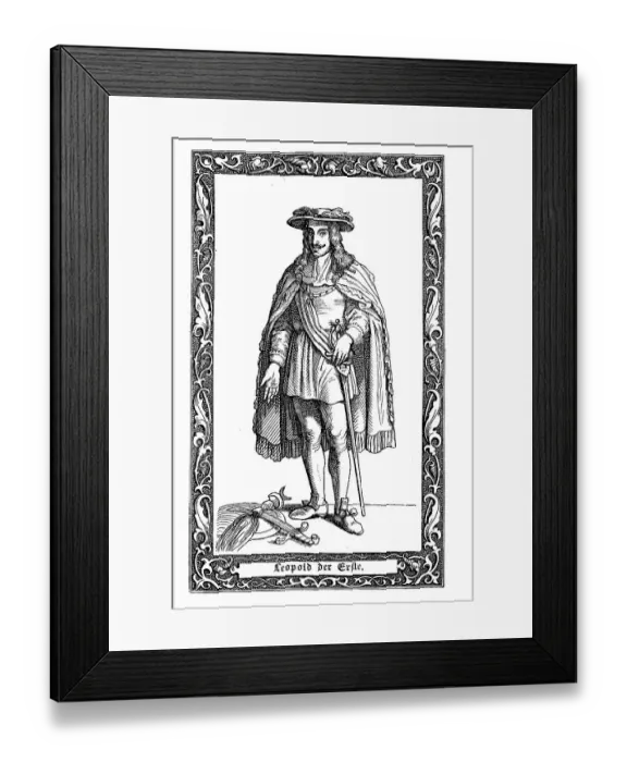 Framed Print : Leopold I, 1640-1705, House of Habsburg Framed Print : Leopold I, 1640-1705, House of Habsburg