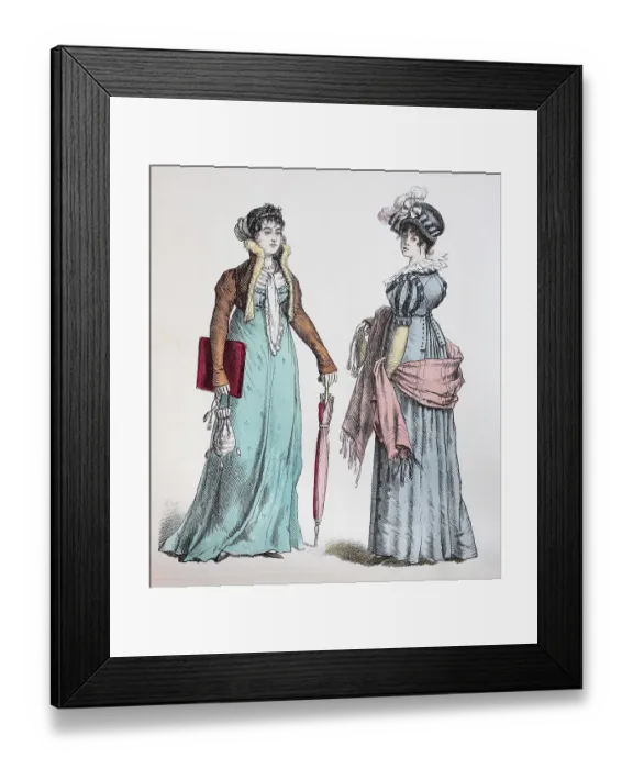 Framed Print : Volkstracht, Kleidung, Geschichte der Kostueme