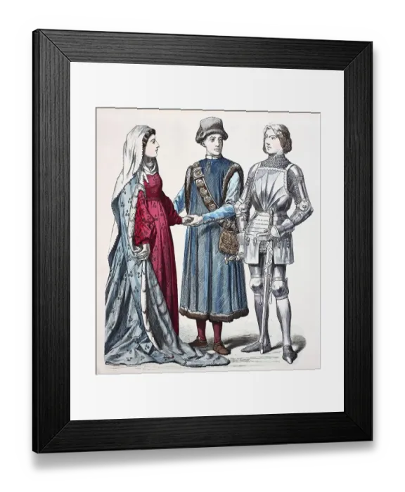 Framed Print : Folk traditional costume, clothing Framed Print : Folk traditional costume, clothing