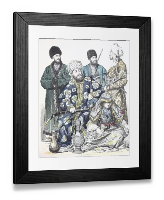 Framed Print : Folk traditional costume, clothing Framed Print : Folk traditional costume, clothing