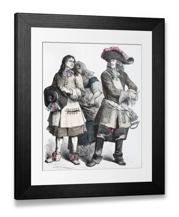 Framed Print : Folk Costume, Clothing, History of Costumes Framed Print : Folk Costume, Clothing, History of Costumes