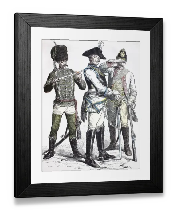 Framed Print : Folk Costume, Clothing, History of Costumes