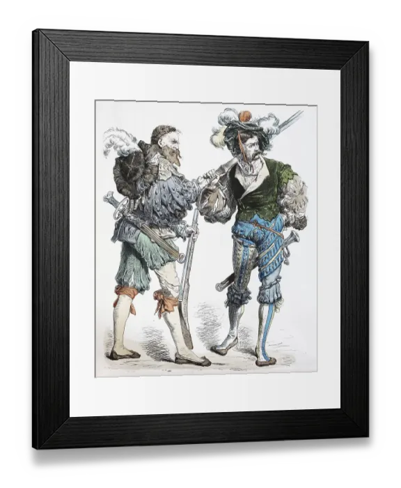 Framed Print : Folk traditional costume, Clothing Framed Print : Folk traditional costume, Clothing