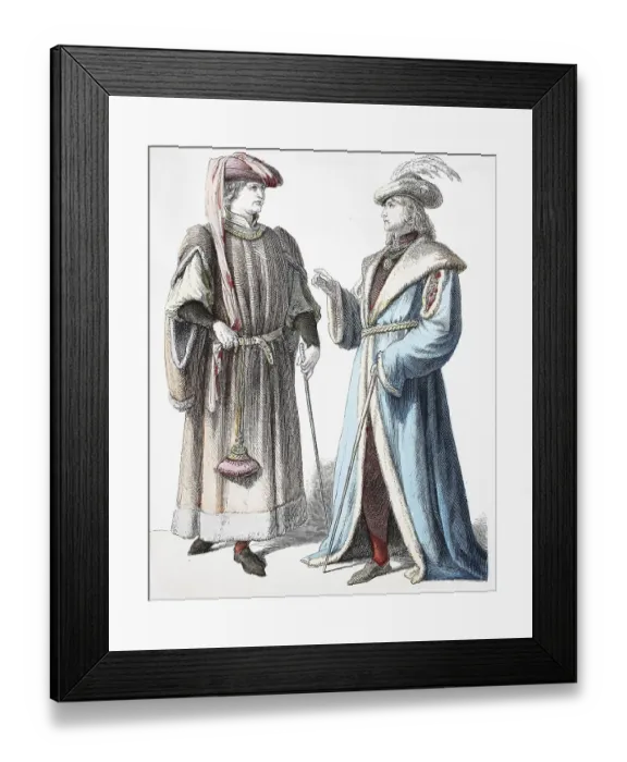 Framed Print : Folk traditional costume, clothing Framed Print : Folk traditional costume, clothing