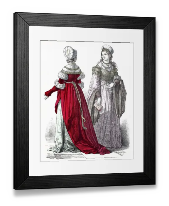 Framed Print : Folk traditional costume, clothing Framed Print : Folk traditional costume, clothing