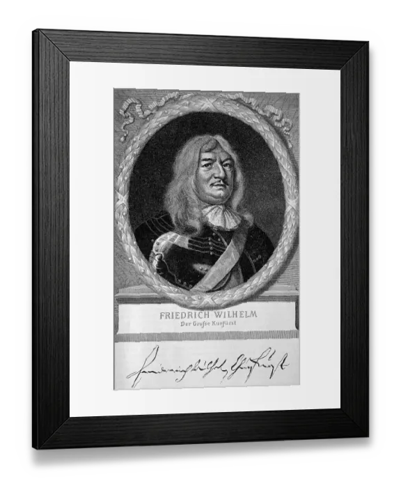 Framed Print : Frederick William, the Great Elector Framed Print : Frederick William, the Great Elector