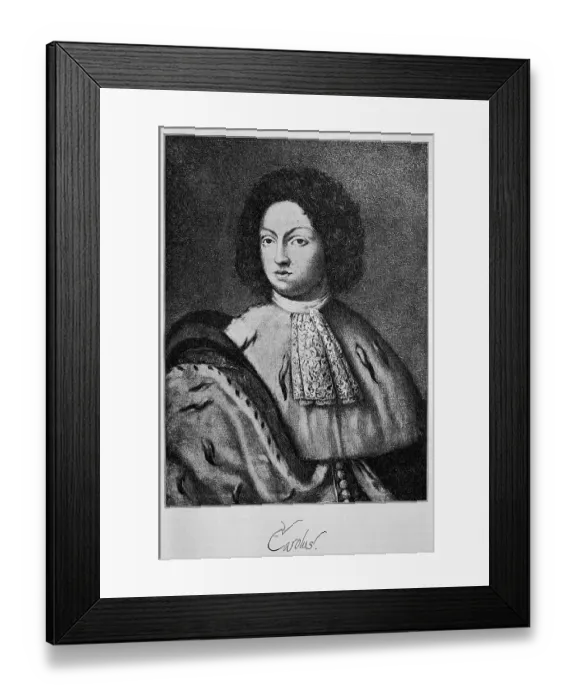 Framed Print : Charles XI, 4 December 1655-15 April 1697