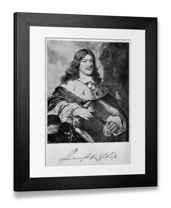 Framed Print : Frederick William, the Great Elector