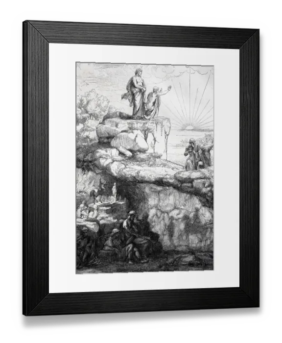 Framed Print : Plato's Cave, allegory on Plato's Allegory of the Cave