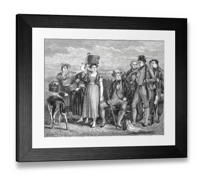 Framed Print : Sir Walter Scott, 1st Baronet FRSE
