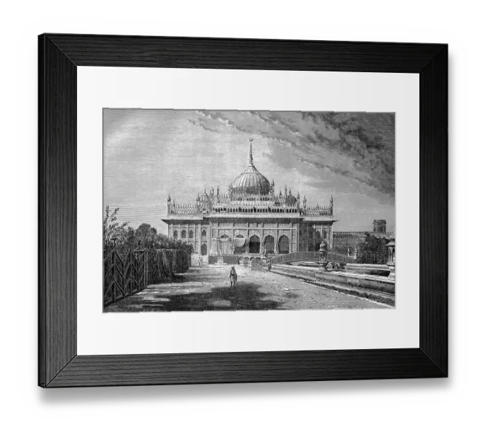 Framed Print : Chhota Imambara, Mausoleum in Lucknow Framed Print : Chhota Imambara, Mausoleum in Lucknow