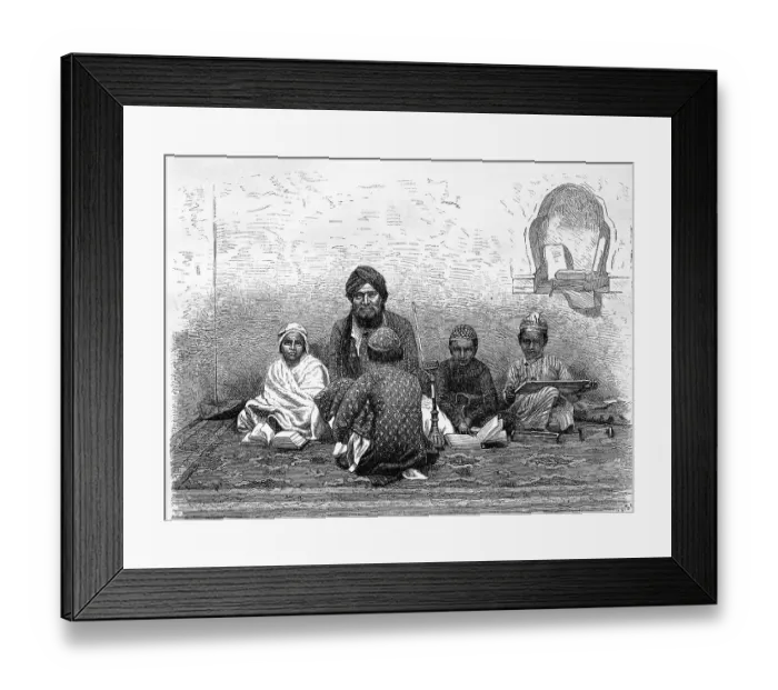 Framed Print : Woman from the Bongoua tribe in 1870 Framed Print : Woman from the Bongoua tribe in 1870