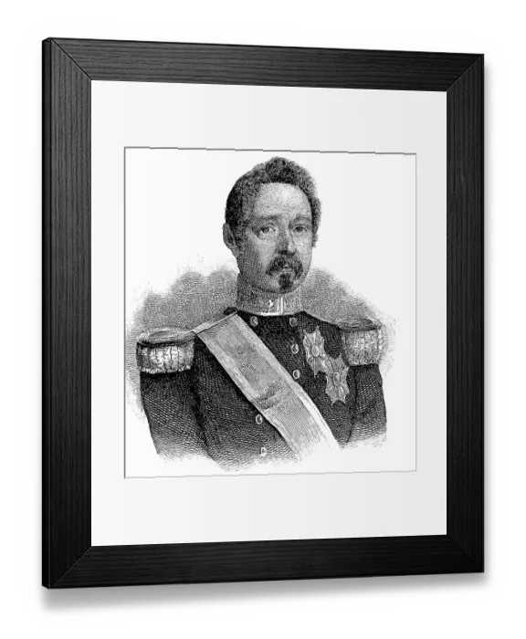 Framed Print : Ramon Maria Narvaez y Campos, 1st Duke of Valencia