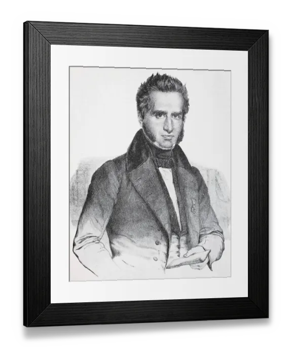 Framed Print : Friedrich Christoph Dahlmann, 13 May 1785 Framed Print : Friedrich Christoph Dahlmann, 13 May 1785