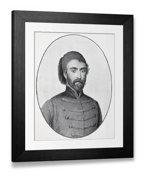 Framed Print : Omar Pasha, also known as Omar Pasha Latas Framed Print : Omar Pasha, also known as Omar Pasha Latas
