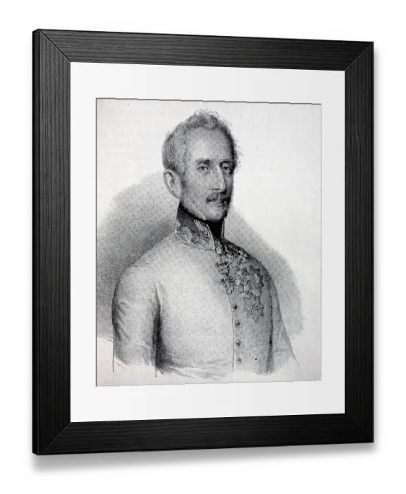 Framed Print : General Alfred Candidus Ferdinand
