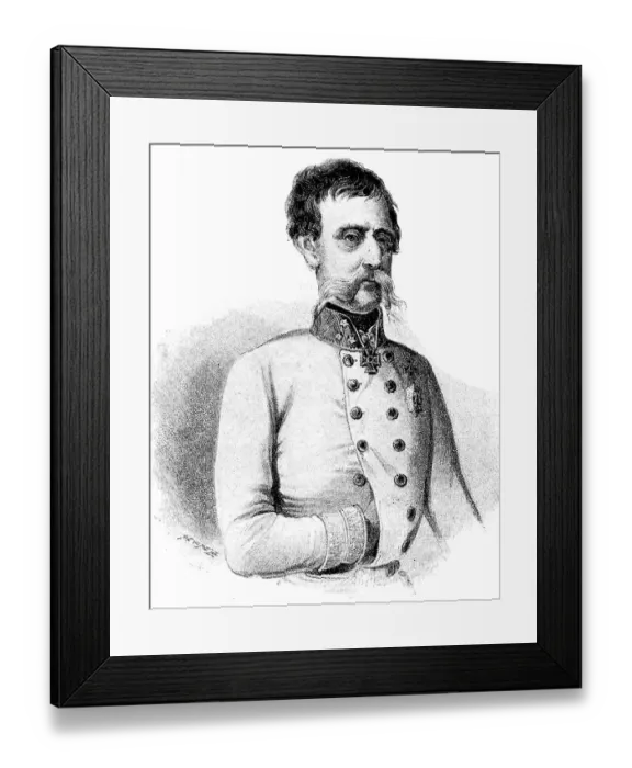 Framed Print : Julius Jakob Freiherr von Haynau Framed Print : Julius Jakob Freiherr von Haynau