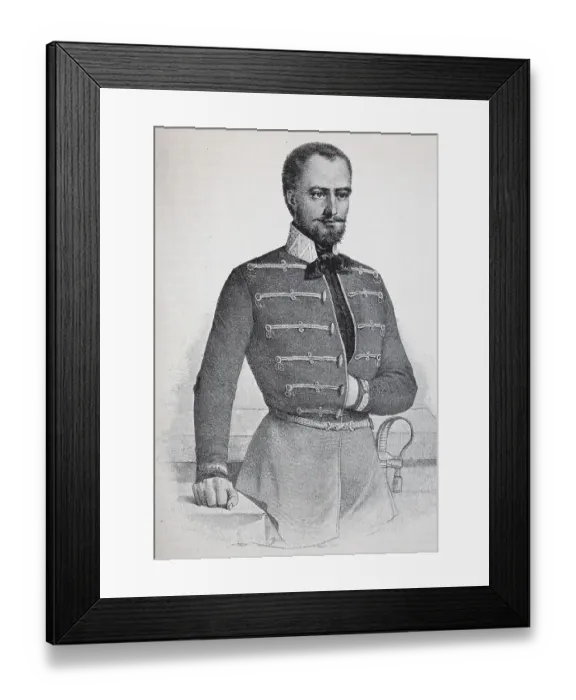 Framed Print : Arthur Goergey of Goergo and Toporc