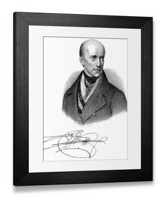 Framed Print : Archduke John of Austria, Archduke Johann Baptist Joseph Fabian Sebastian of Austria