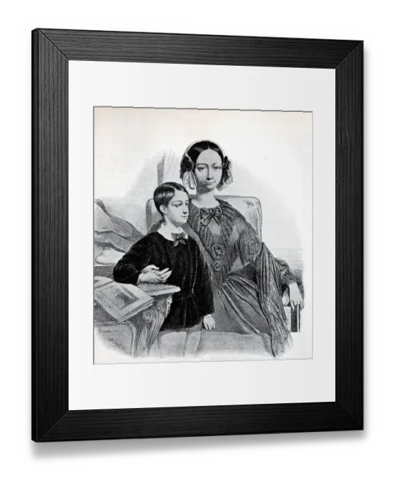 Framed Print : Helene of Mecklenburg-Schwerin