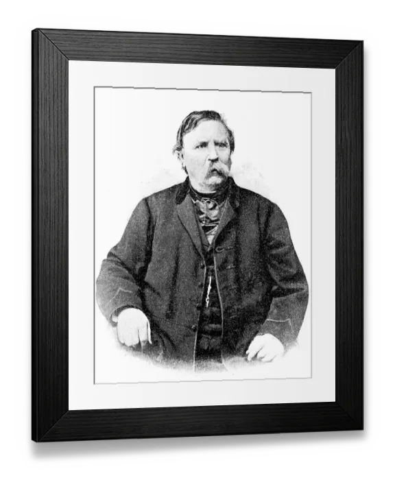 Framed Print : Franz, Ferenc Deak, 17 October 1803